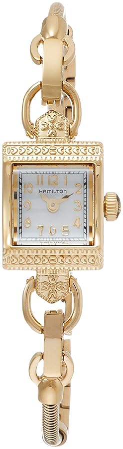 Hamilton ハミルトン　レディース ゴールド 腕時計　美品 Amazon.co.jp: [ハミルトン]HAMILTON 腕時計 正規保証 amilton